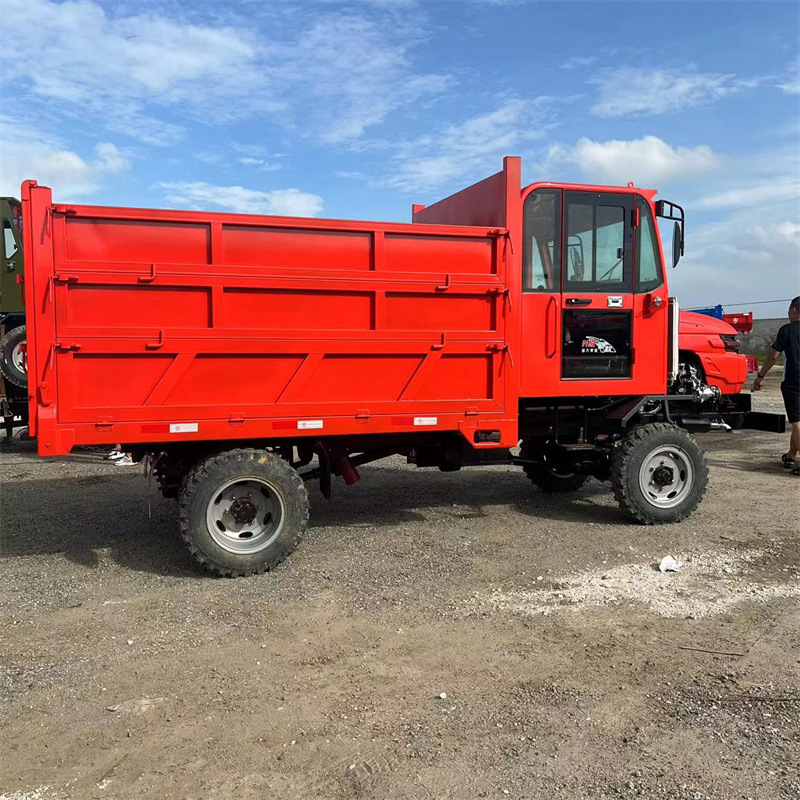 农用四轮车四不像四驱自卸运输拖拉机尖头6吨8柴油小型载重王