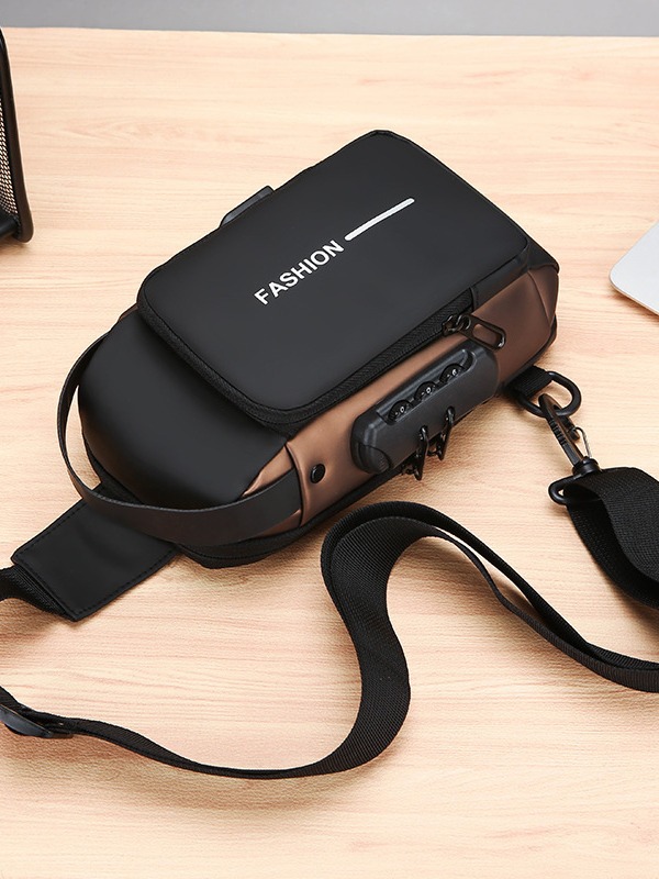 Bolsa de pecho multifuncional para motocicleta, estilo transfronterizo, con un toque de alta gama, antirrobo, para ciclismo al aire libre, para hombre, venta directa de fábrica, modelo unisex.