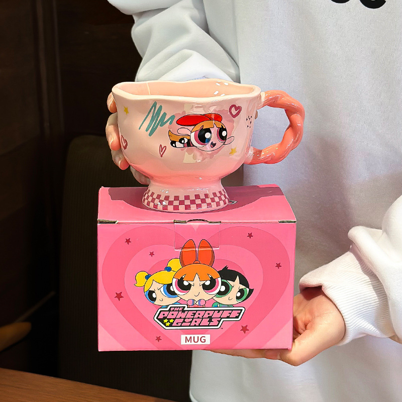 Powerpin police mug ceramic cup for women new 2024 birthday gift souvenir couple water cup for home use