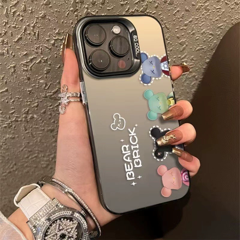 Apple, совместимый с iPhone 16, чехол для телефона в стиле мультфильм, iPhone, интернет-знаменитость