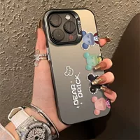 Apple, совместимый с iPhone 16, чехол для телефона в стиле мультфильм, iPhone, интернет-знаменитость