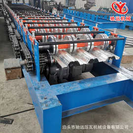 1025型号镀锌楼承板机 750楼承板压瓦机 全自动楼承板成型机设备