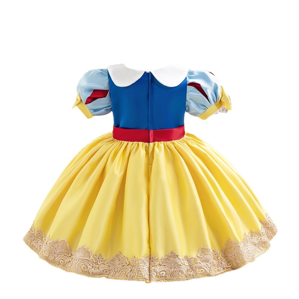 Amazon nueva ropa de espectáculo infantil bebé vestido de Blancanieves de cuento de hadas ropa de espectáculo infantil 1 de junio