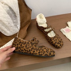 复古小众设计感内增高玛丽珍女鞋早秋新款一字带晚晚气质芭蕾舞单