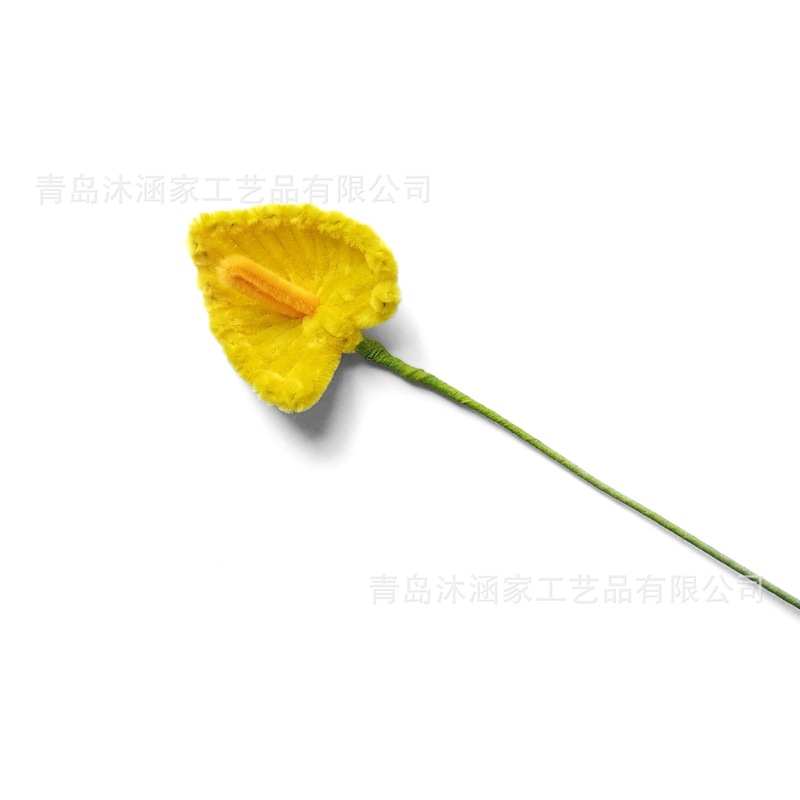 完成品ツイストスティックフラワー模擬花束ユリチューリップホリデーギフト教師用お土産撮影小道具|undefined