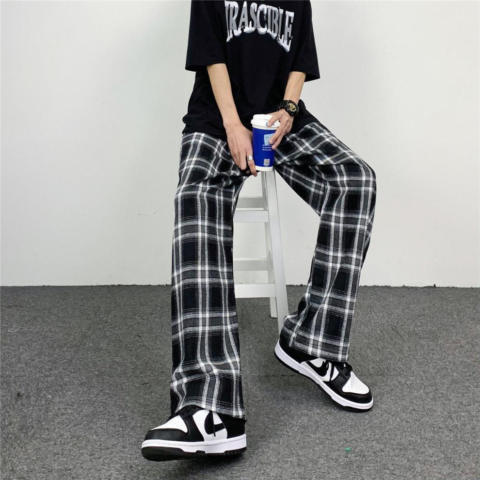 WOLFF Casual Checkered Pants Image 3