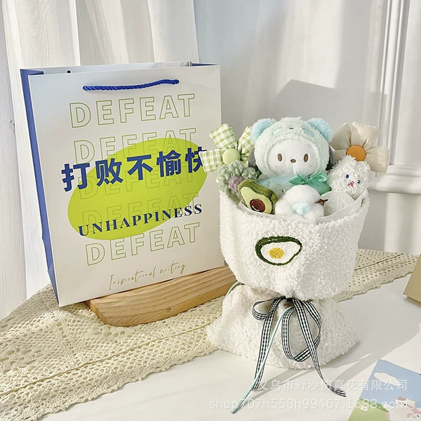 【●●✫✫】WO004 headband puppy green (greeting card for bag)【●●✫✫】