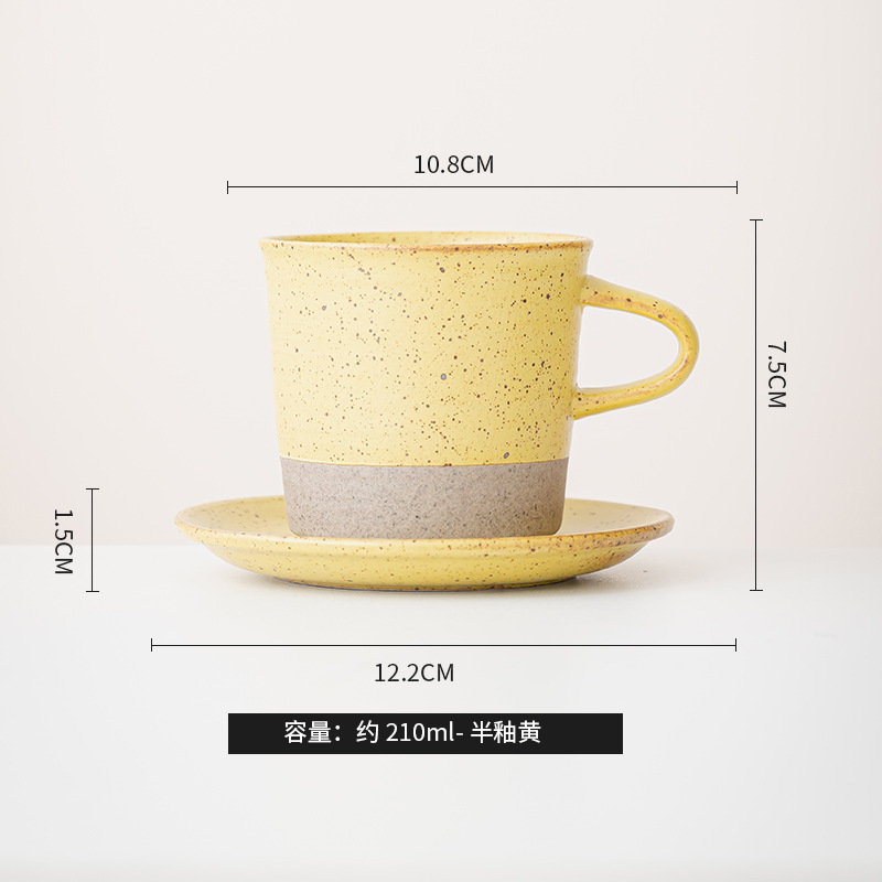 Taza de café de alta calidad, taza de cerámica de alto valor, taza de marca medieval, taza de menú de la tarde, taza de cappuccino personalizada