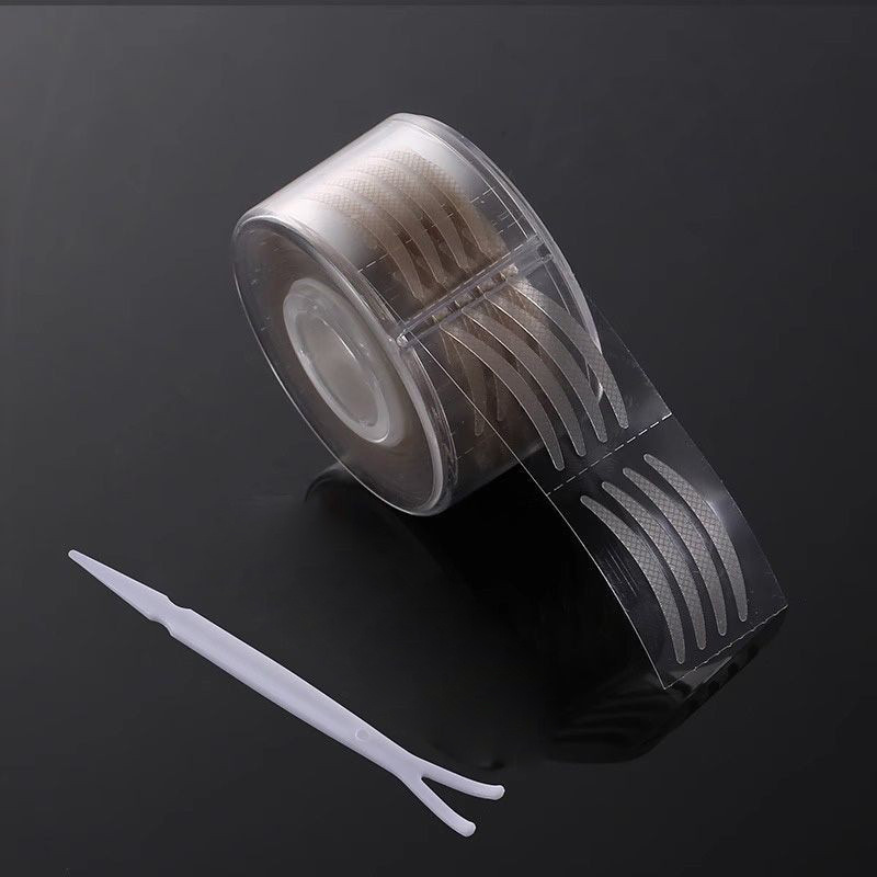 Doble párpado pegatinas rollo Oliva maquillaje artista especial pinzas caja de almacenamiento Media Luna invisible natural sin fisuras ojo belleza