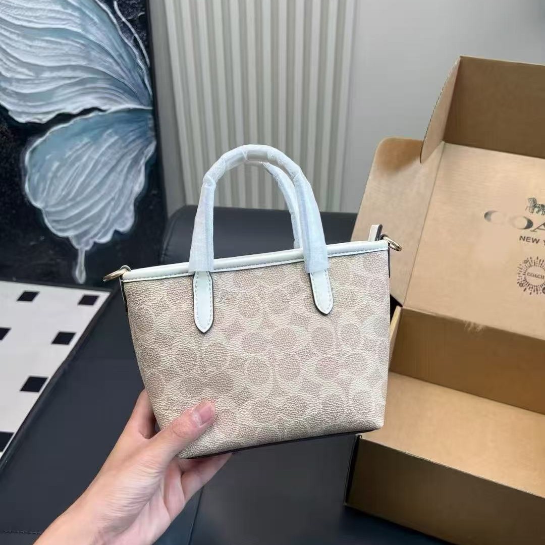 Qadın üçün universal çiyin çantası və mini səbət çanta