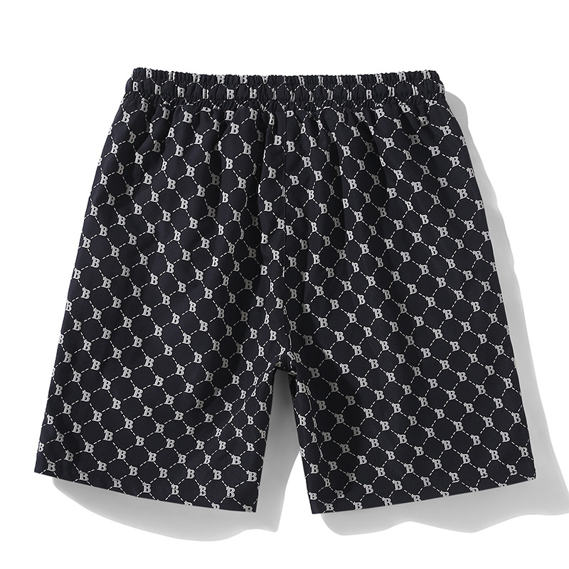 Doudian Summer New Trendy Pantaloni da cinque pollici Pantaloncini da spiaggia da uomo_voghion.com