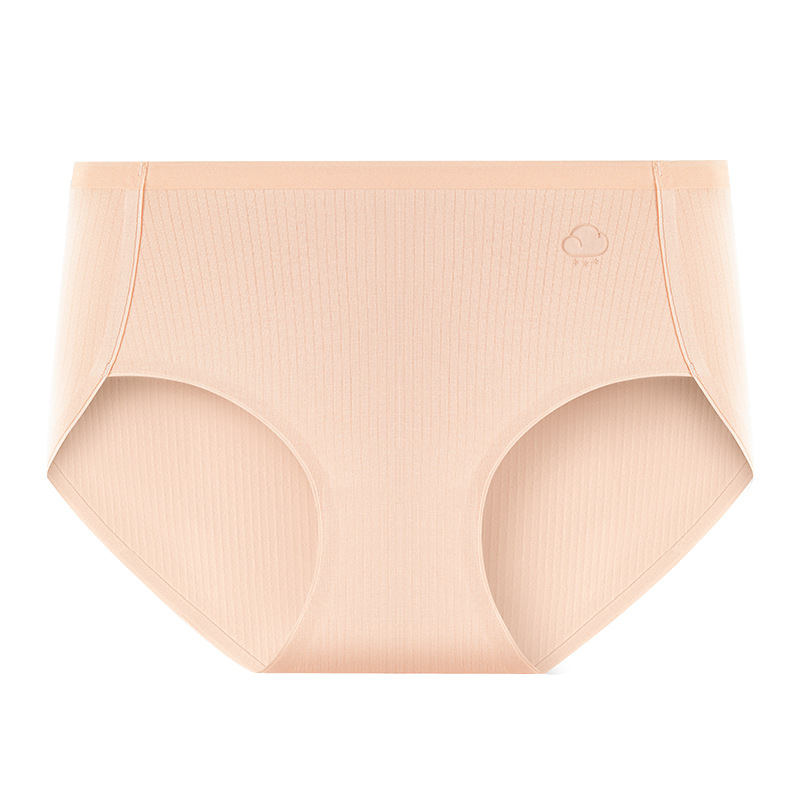 Sin costuras, alto elástico, cintura media, algodón de gran tamaño, bolso, clima de cadera, algodón puro 10A, entrepierna antibacteriana, entrepierna de algodón, calzoncillos para mujer