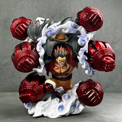 海賊王天絵ルフィのフィギュア猿王群鴉砲四段天絵ルフィのアニメのフィギュア置物