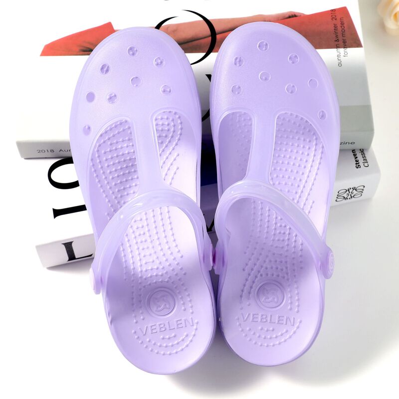 Veblen Veblen Women's Clogs, Outdoor Closed-Toe Slippers, Thick-Soled Non-Slip Beach Shoes, Casual Versatile 66 Veblen Veblen Women's Clogs, Outdoor Closed-Toe Slippers, Thick-Soled Non-Slip Beach Shoes, Casual Versatile 66