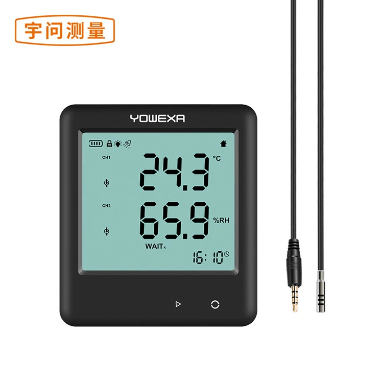 Регистратор температуры и влажности YDP-20E звуковая и световая сигнализация PDF-лаборатория для разведения данных Мониторинг температуры и влажности