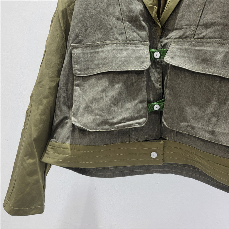 Gran Bretaña 2026 primavera nueva chaqueta de trabajo con solapa, chaqueta de moda coreana, chaqueta guapo