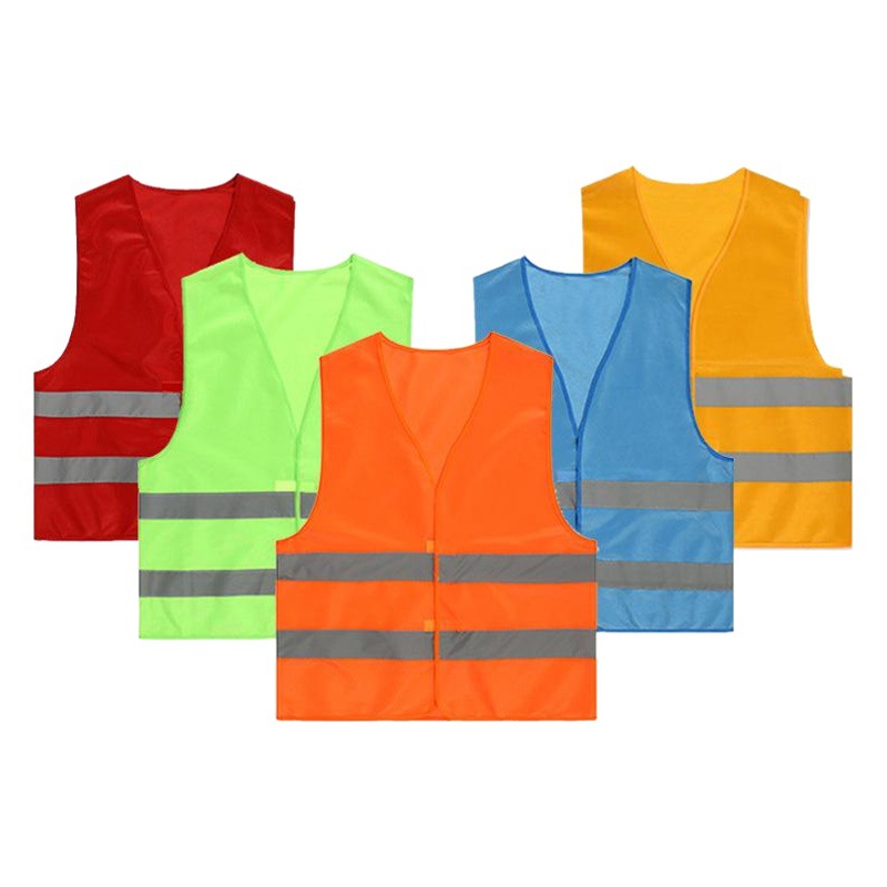 Chaleco reflectante chaleco imprimible multi-Bolsillo DE LA CONSTRUCCIÓN DE TRÁFICO ropa de seguridad de equitación Deportes Net King Kong vaca ropa reflectante