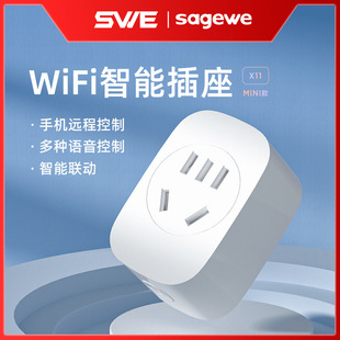 Tuya Smart Wifi Socket Remote Control Switch Voice Control 10A Timing Switch Tuya Energy Saving