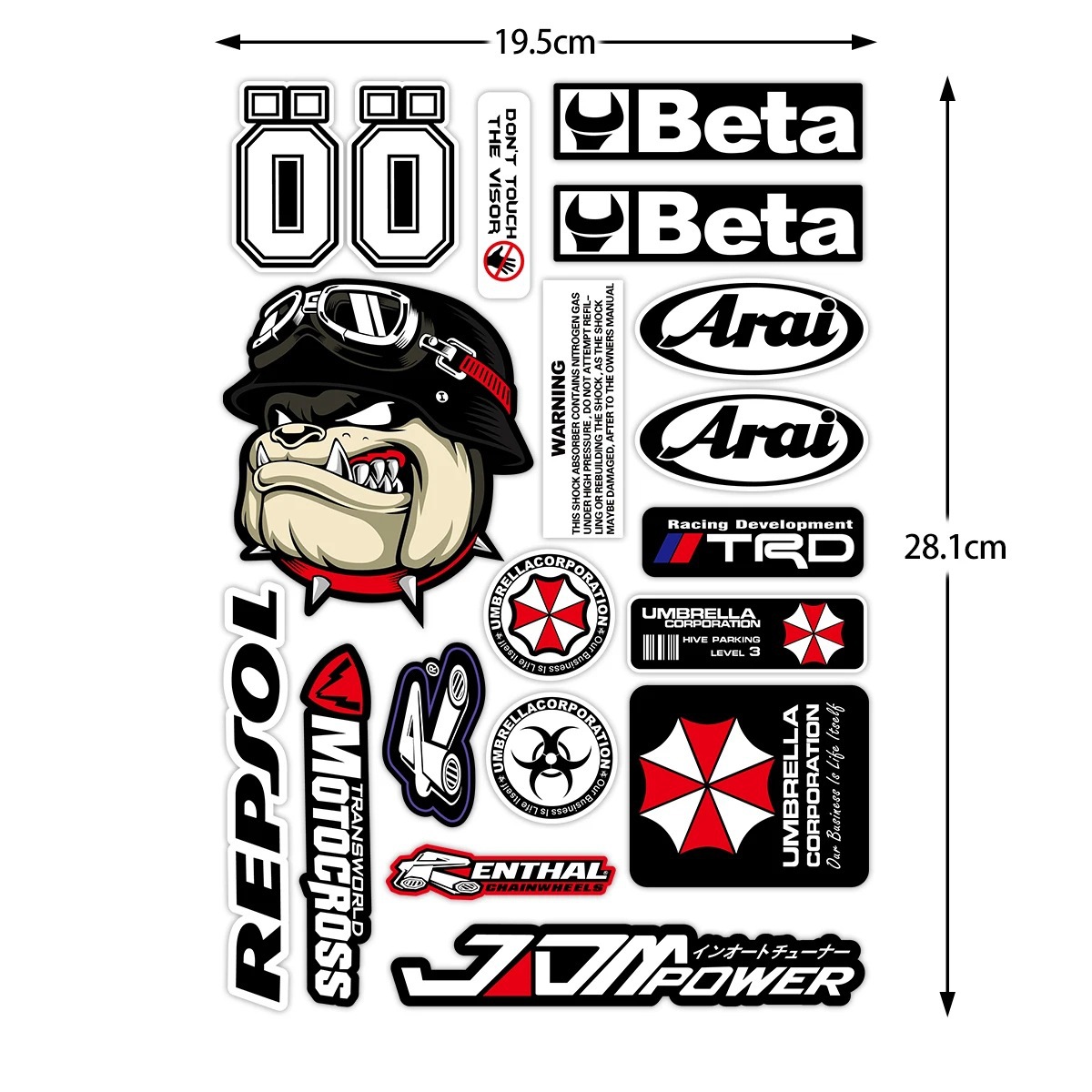 26#무반사 스티커