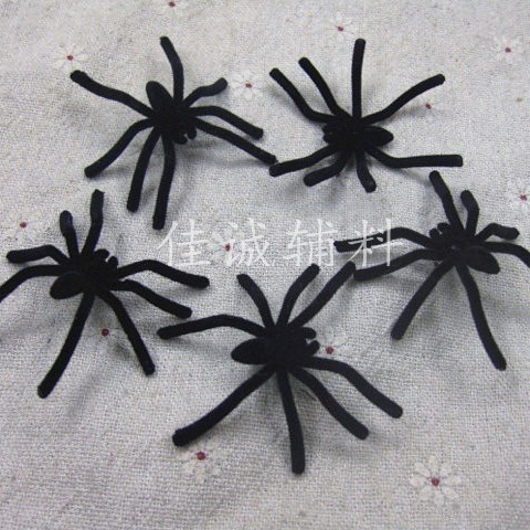 5cm spider short velvet black