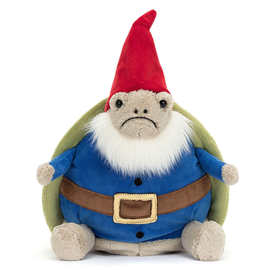 跨境现货毛绒玩具 Timmy Turtle Garden Gnome玩偶公仔花园乌龟