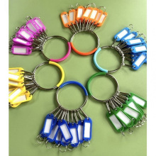 房东钥匙串钥匙盘钥匙扣圆环带标记牌收纳锁匙圈分类管理标签