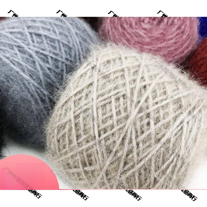 毛线批发大团线双面绒diy手工围巾帽子粗线长亮丝纱
