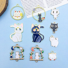 ��10����ͨ��ϵ�ɰ�����è��Ͻ�ڰ׵�׹ DIY������Ʒ������ϰ�