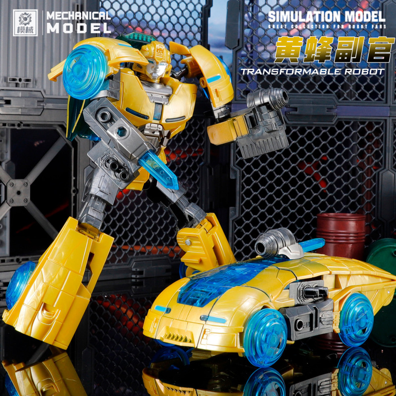Model Mx003 Origin Movie Bumblebee B-127 Transforming Toy Transformers Optimus Prime Car Robot for Boys