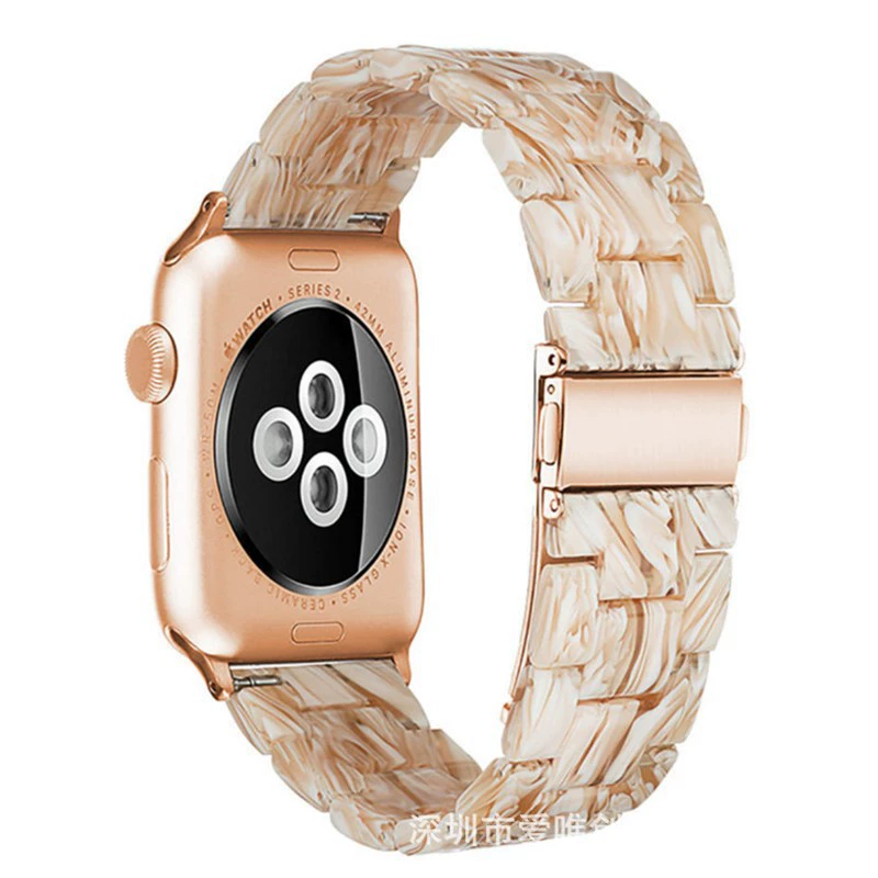 [Совместимый с Apple Watch7/7s/8/9 смола браслет смола跨境 экологичный iwatch браслет]