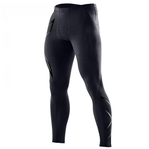 Compression running tights, tight men's breathable, moisture-wicking, quick-drying sports pants, running and fitness pants, marathon long pants