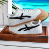 High footwear platform, creamy low summer universal white shoes, sneakers