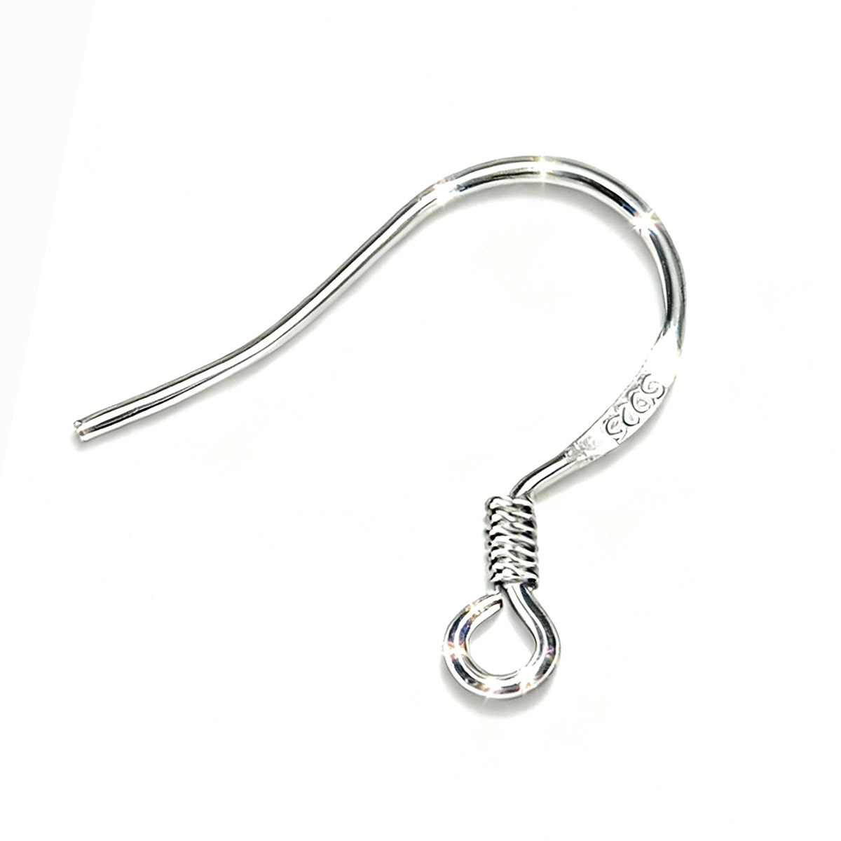 1 spring ear hook flattened