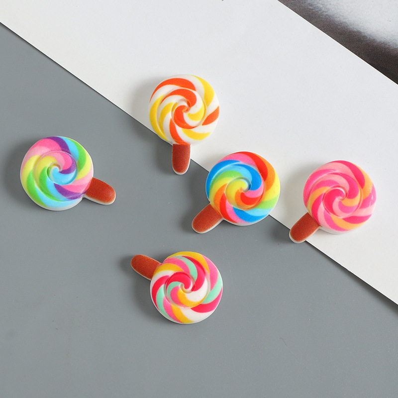 模擬食品玩具樹脂ロリポップジュエリーアクセサリー diy クリーム接着剤携帯電話ケース冷蔵庫マグネット下駄バックル素材|undefined