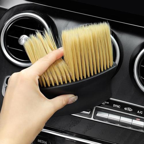 Auto supplies collection dust removal brush air conditioning outlet interior fine seam dust cleaning soft brush dust removal artifact