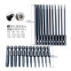 1/4 plum screwdriver head hand drill with hole air screwdriver machine screwdriver