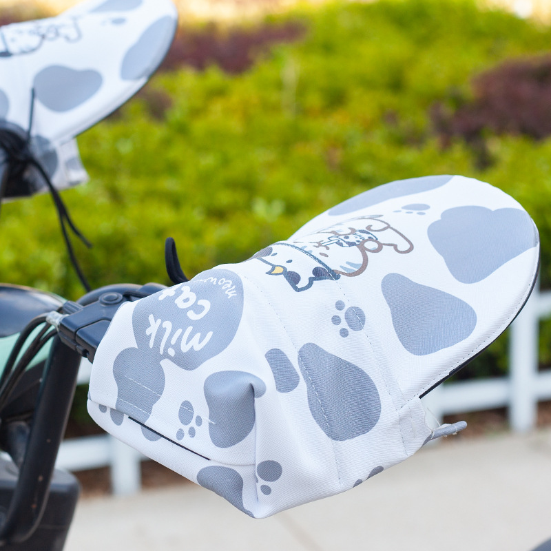 Vehículo eléctrico de verano a prueba de viento a prueba de lluvia a prueba de agua a prueba de sol batería transpirable mangas de motocicleta protector de manos