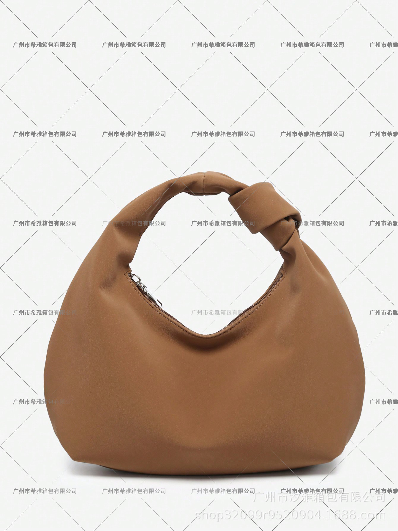 Women's Retro Simple Casual Leopard Print Bohemian Hippie Hollow Out Single Shoulder Underarm Baguette Bag - Thumbnail 6