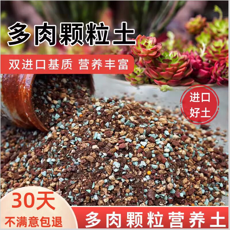 Specialized Granular Soil for Succulents, Nutrient Soil, Planting Soil for Succulent Potted Plants, Flower Seedling Peat, Plant Flower Soil, Perlite