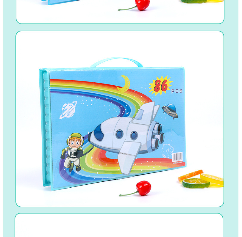 Back-to-School-Schulklassen-Geschenke 86-teiliges Aquarellstift-Set Kinder-Malset Farbstift-Set Geschenkbox Großhandel