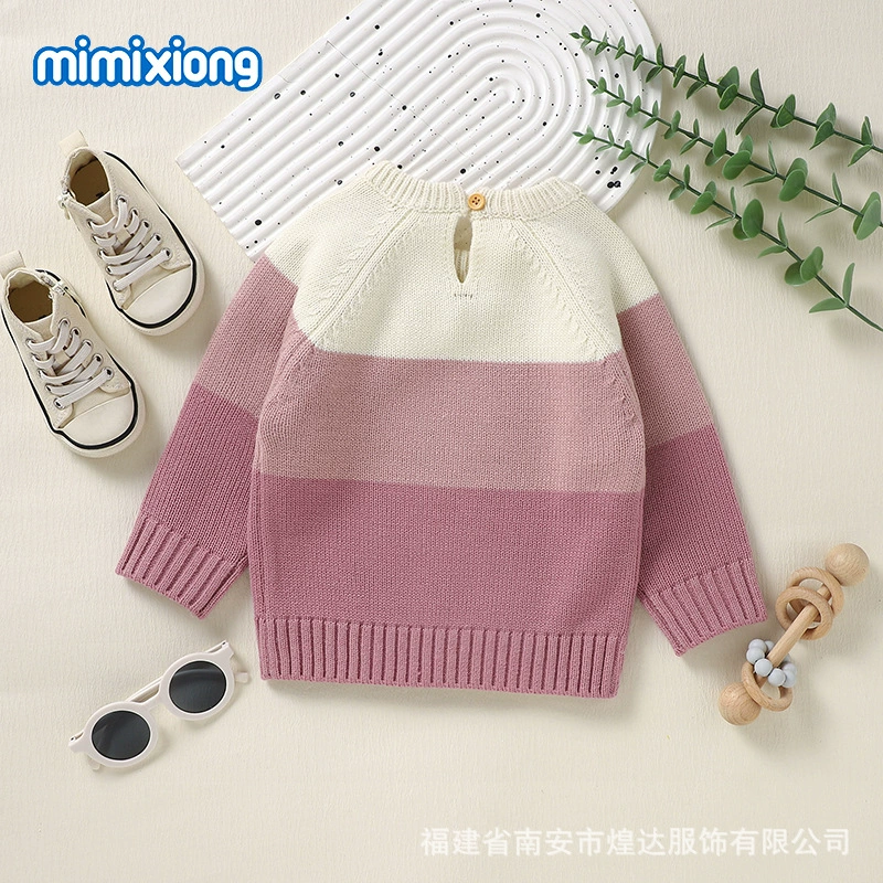 Brand demi-season knitted cute sweater for early age for men and women girl's