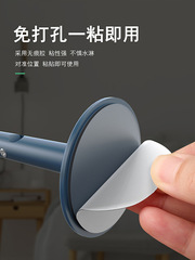 BB4C Wholesale Door Stopper No Punch Door Stopper Anti-collision Silicone Bathroom Door Fixed Home Silent Door Touch Door Deed