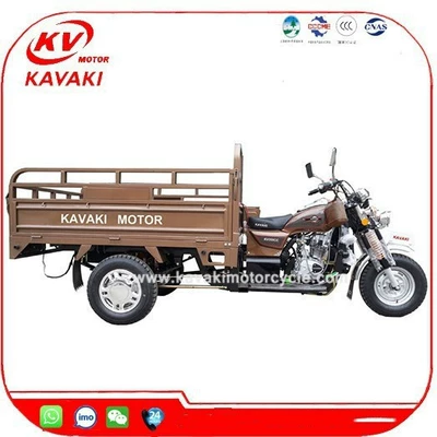 KAVAKI Factory 200CC Motorized Three-wheel Truck Cargo Fuel Motorcycle Positive Three-wheeled Motorcycle Export (Avtomobil və motosiklet məhsulları istehsal avadan)