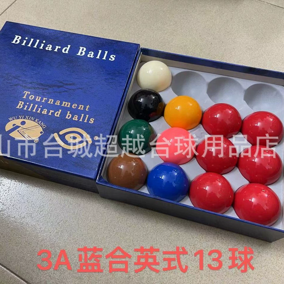 3A Xinkang Британский 13 шар 3A синий хрустальный шар 5,25 см 3A Британский снукер 13 шар