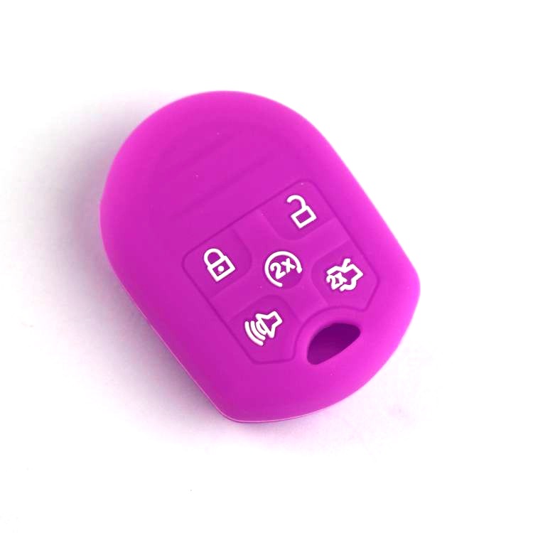 포드 5 버튼 실리콘 키 세트 포드 원 버튼 시작 리모콘 교체 쉘 실리콘 세트