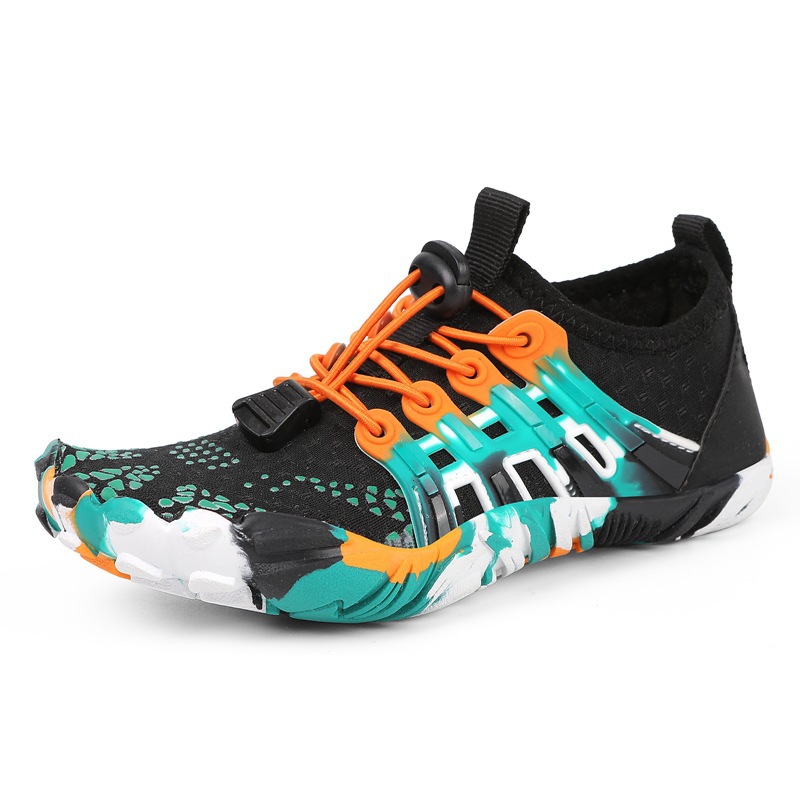 Zapatos de playa transfronterizos para padres e hijos zapatos de playa para adultos zapatos al aire libre al aire libre antideslizantes al aire libre para hombres zapatos de remoción de agua para mujeres zapatos de retroceso