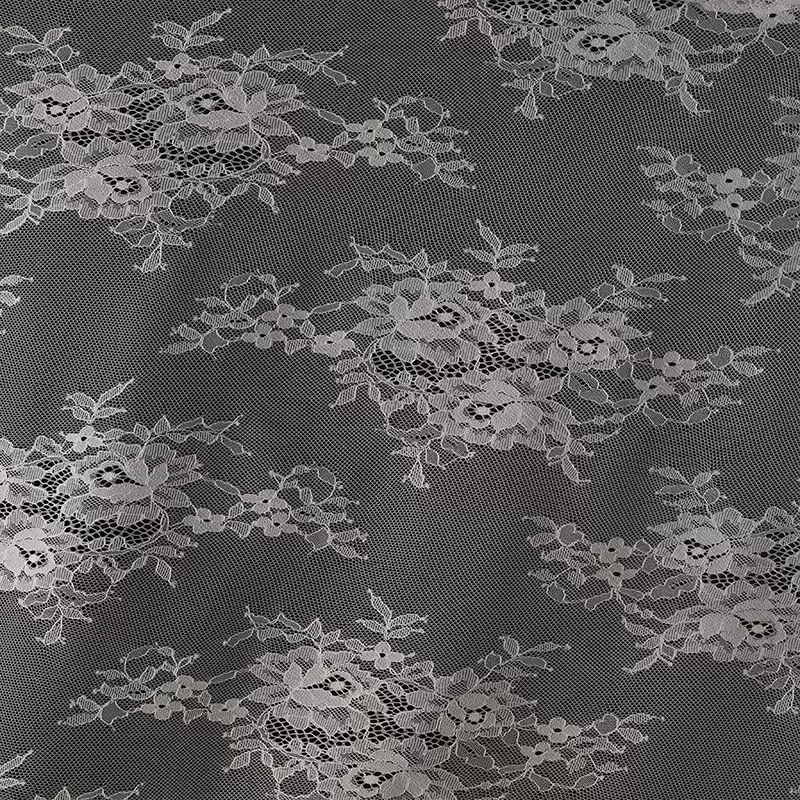 2026春夏新款现货蕾丝蕾丝布料浮雕绣花刺绣时尚连衣裙蕾丝面料