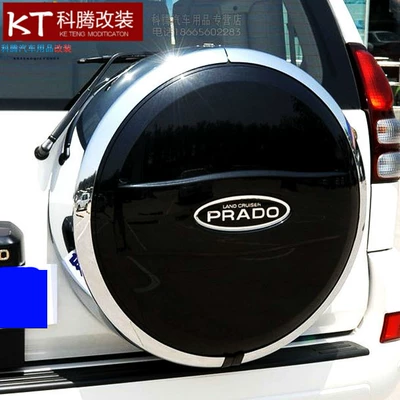 03-09 overbearing spare tire cover 2700 Prado original rear spare tire cover with label special modification (Spare wheel cover)