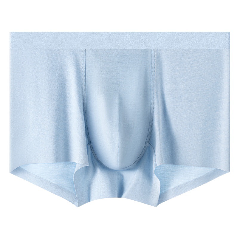 Nueva ropa interior masculina, sin costuras y cómoda, hecha de seda de morera 10A con entrepierna antibacteriana, calzoncillos bóxer transpirables, venta al por mayor directamente de la fábrica.
