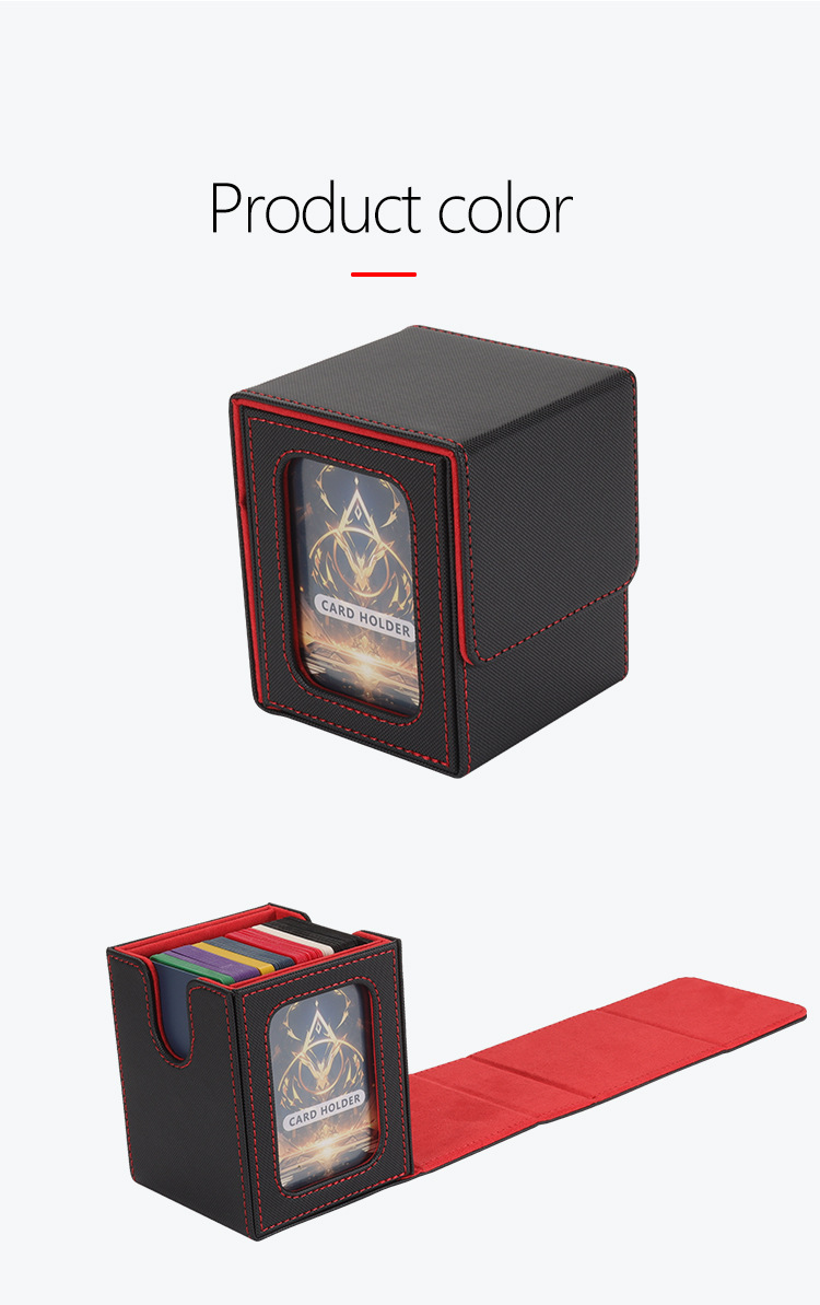 Kaartendoos voor magic the gathering van pu lederen opslag_voghion.com